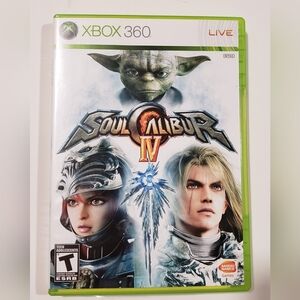 Soul Calibur IV 4 (Xbox 360, 2008) Complete With Manual CIB